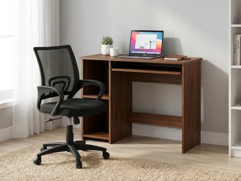 Rio Engineered Wood Study Table With Office Chair